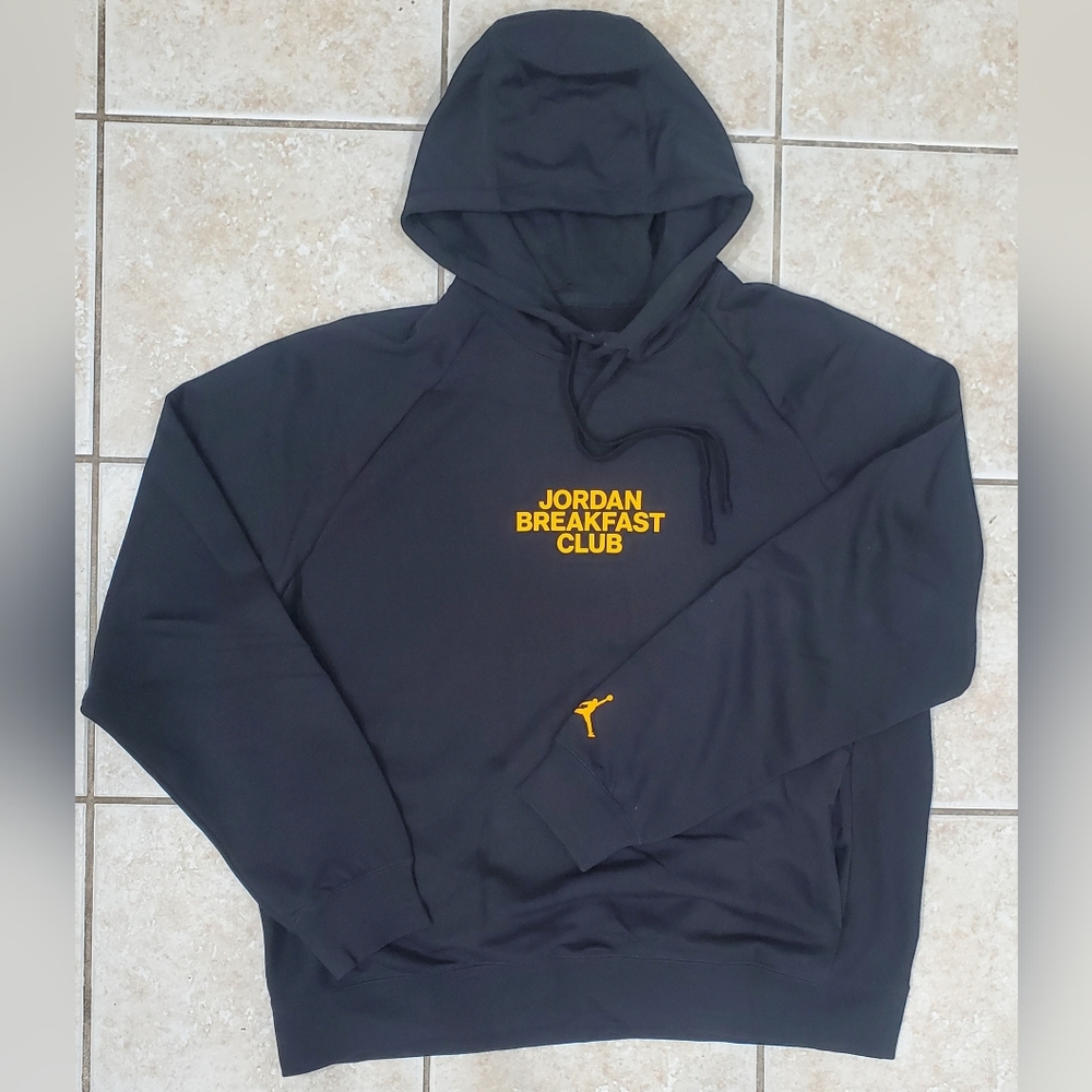 Jordan Breakfast Club Hoodie Taxi Uellow XL NWOT